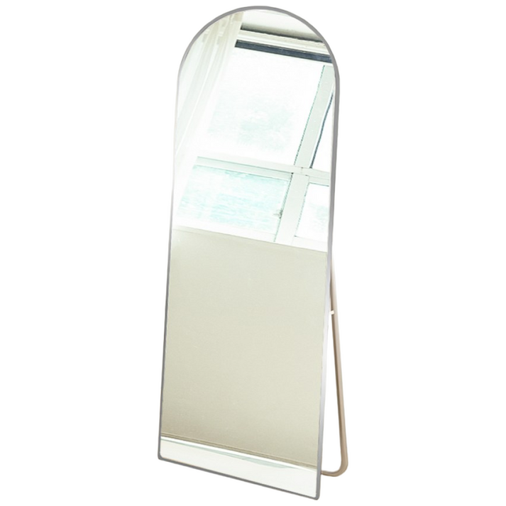 베라스코 아치형 스탠드 벽걸이 전신거울, 실버
