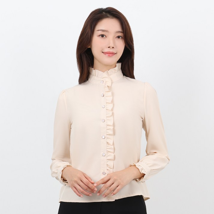 엘쏘 레이스 블라우스 셔츠