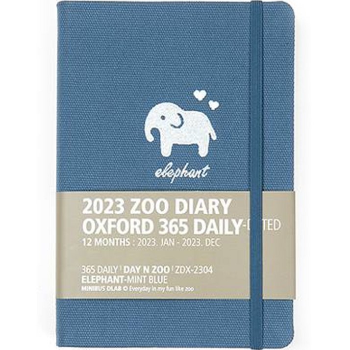 미니버스디랩 2023 동물원 옥스포드 365 데일리, 4 코끼리 블루