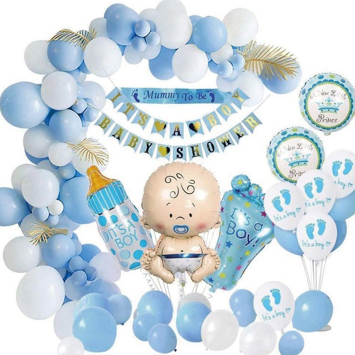 뷰라뷰 베이비샤워 남아 여아 파티 풍선 세트