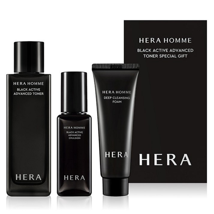 헤라 옴므 블랙 토너 스페셜 기프트 3종 세트