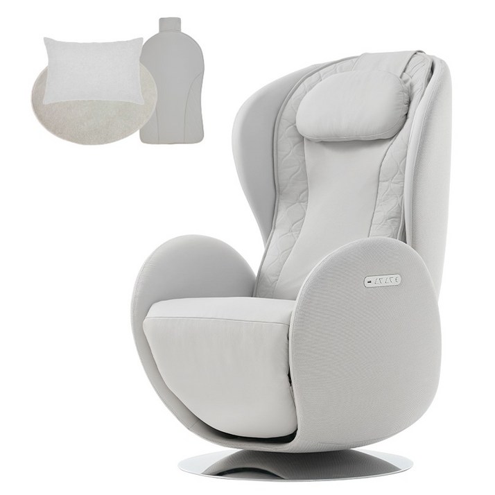 누하스 루나L 리클라이너 안마의자 + 전용쿠션 + 등패드 + 원형러그 방문설치