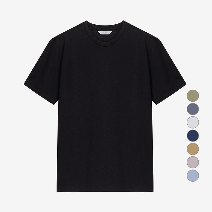 마인드브릿지 남성용 냉감 통기성 수피마 에어로쿨 반팔 티셔츠 MATS0120