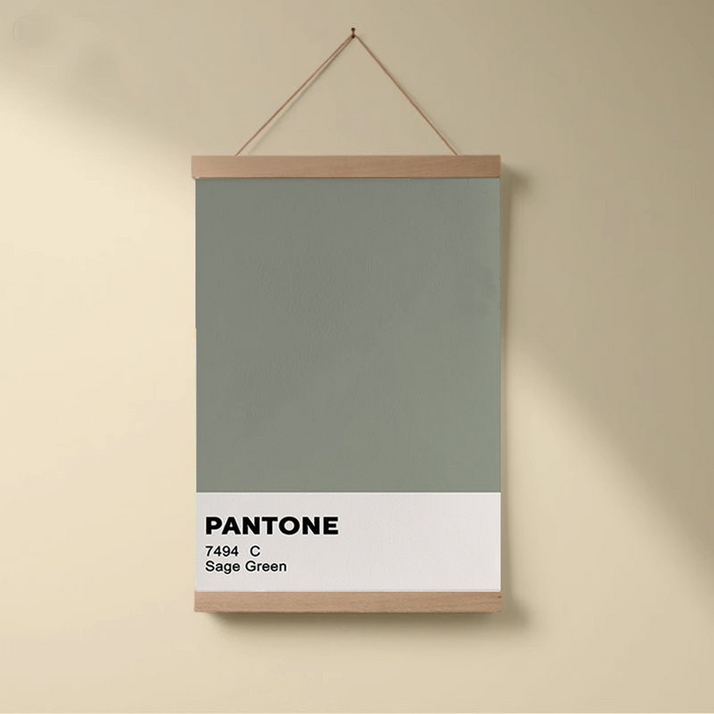 바이데 힐링되는 녹색 두꺼비집 배전함 가리개 행잉 그림