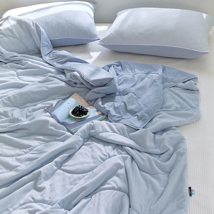 파르페by알레르망 젤라토 안티버그 모기퇴치 냉감 차렵이불 패드 세트