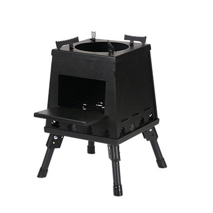 인앤캠핑 접이식 장작난로 화로대 스테인리스