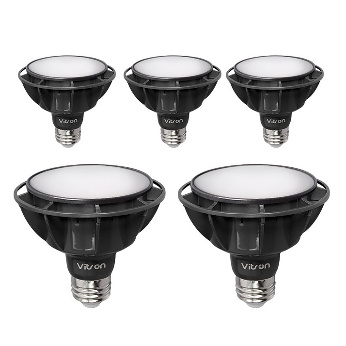 비츠온 LED 확산형 레일 할로겐 램프 15W 블랙 PAR30