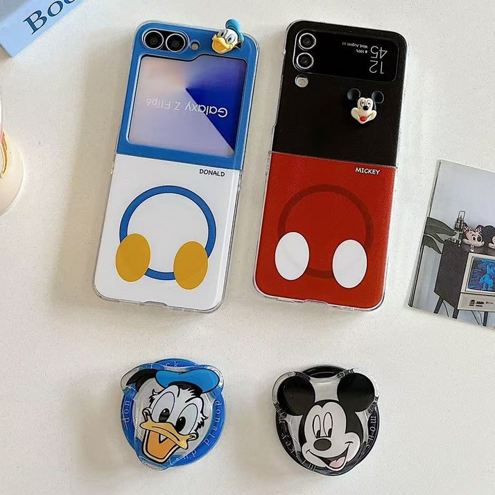 귀여운 캐릭터 맥세이프 호환 자석 스마트톡 갤럭시 Z플립 7 6 5 4 3 지플립 제트플립 케이스