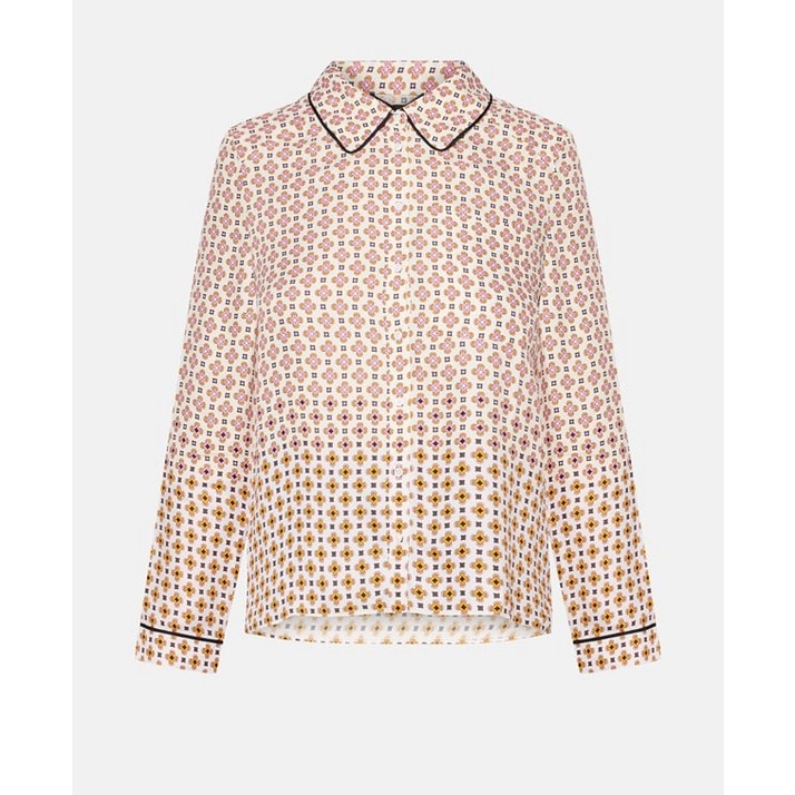 마쥬 MAJE 레져 블라우스  에크루 1761119