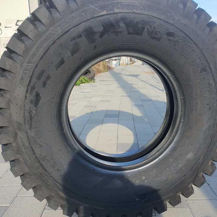 지게차타이어 덤프타이어 120020 금호타이어, 1개