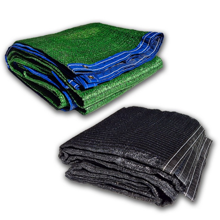 차광막 흑색 95 이중직 흑색녹색 98 강력 사중직 그늘막 국내생산 주문제작 햇빛차단 맞춤가능, 흑색녹색 사중직 4면봉재 6mx10m  로프10m