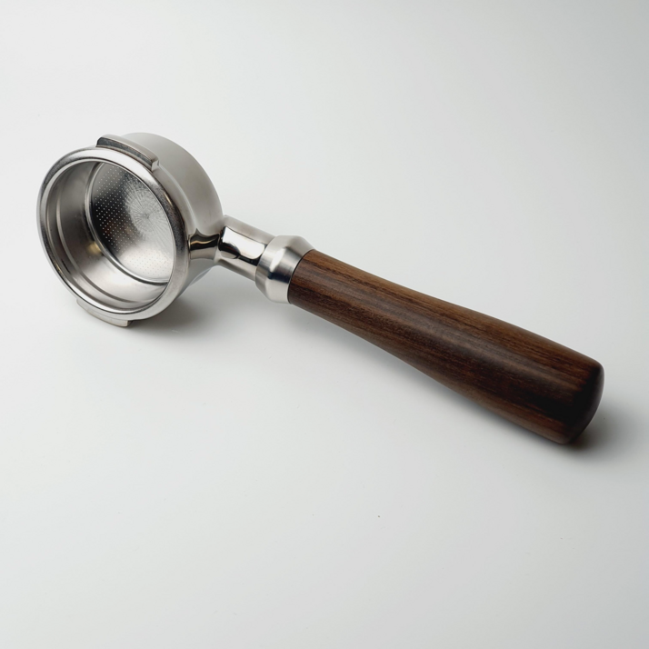 호환 브레빌 920 바텀리스 포터필터 58mm 바스켓 포함 모즈스웨덴, 블랙로즈우드