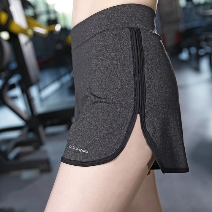 윙크핑크 컬러 라인 여성 런닝숏팬츠 레깅스 반바지  PT059-2