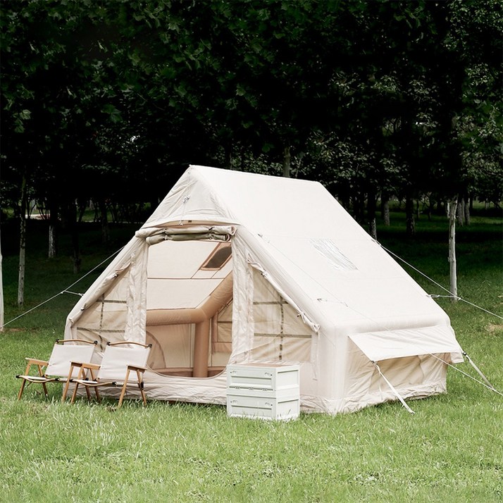 YF 대형 사계절 에어돔 방수 에어텐트 감성 캠핑 4-6인용