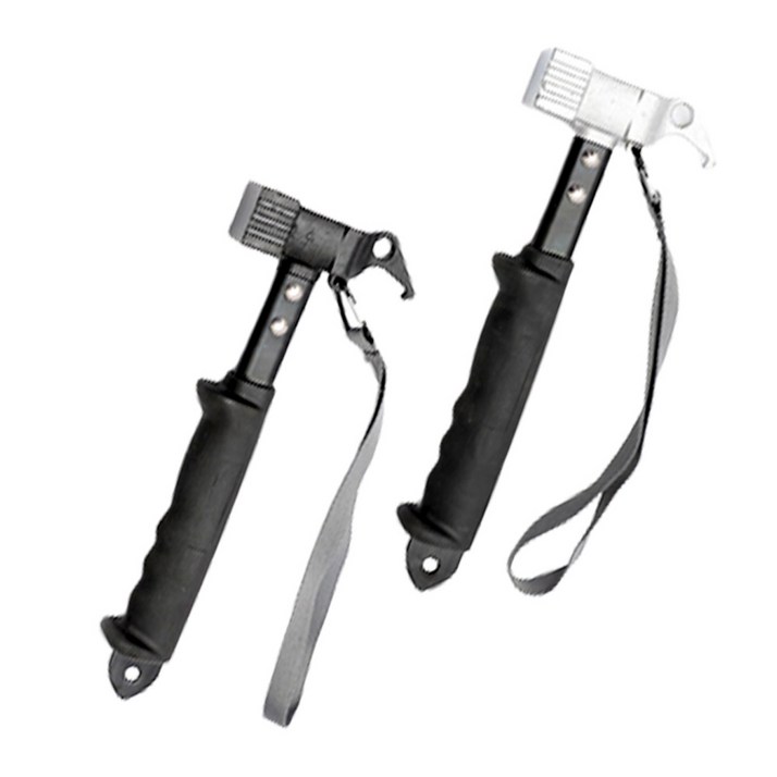 캠핑망치 파운딩해머 단조팩 스틸 강철 팩망치