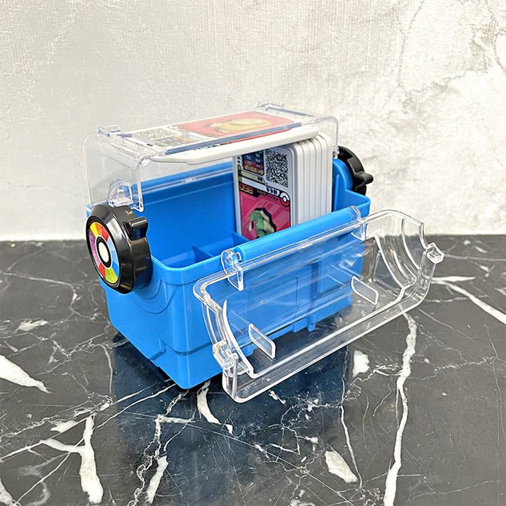 가오레 플러스 파우치 카드보관함, 1개, 블루