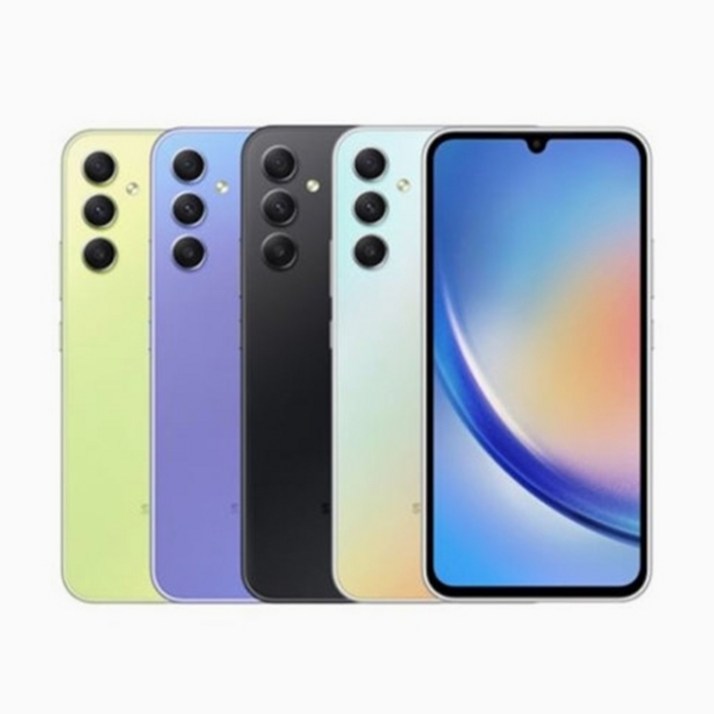 삼성전자 갤럭시 A34 128GB 공기계 중고폰 자급제폰 리퍼폰 SM-A346N, 128GB, 어썸 라임