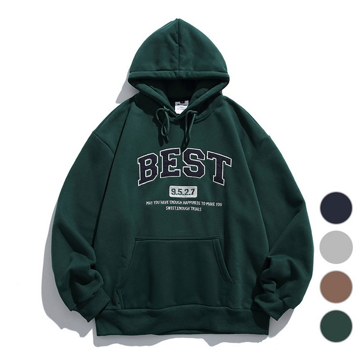 Ethel  박시 후드티 맨투맨 커플후드티 입체 후드