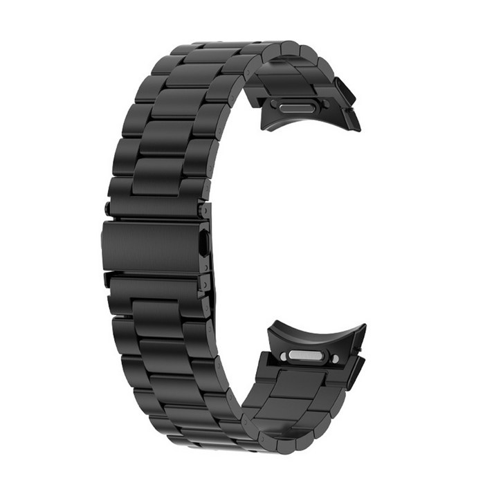 아이티스타일 갤럭시 워치 호환 날개형 메탈 스트랩, 블랙