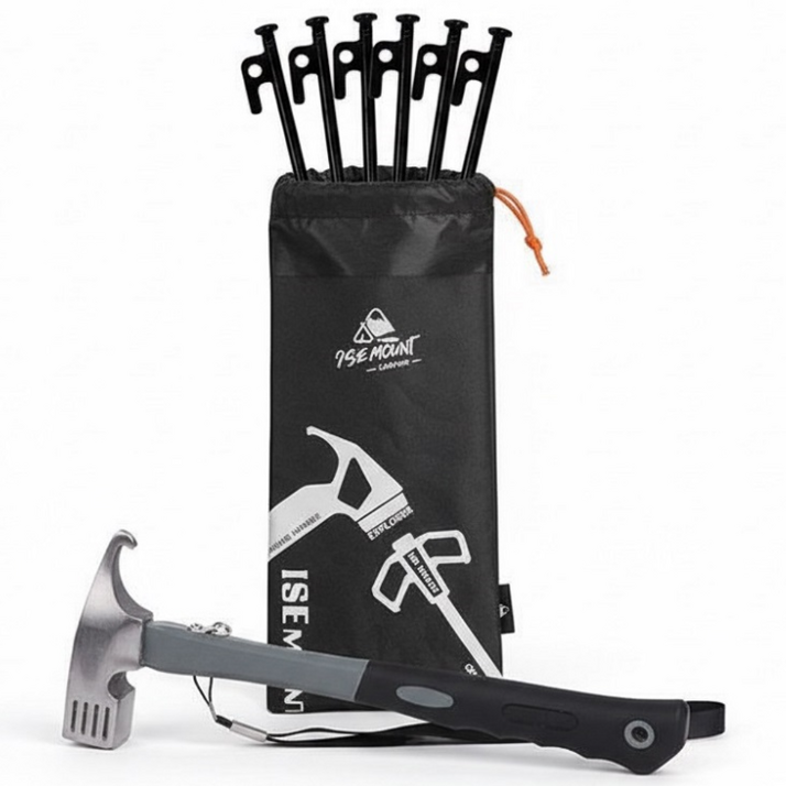 코지웨이 고강도 단조팩 8p  캠핑 망치 세트