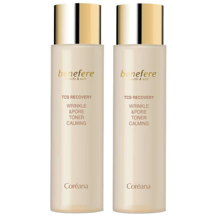 [주름 모공 탄력 개선] 코리아나 베네페레 링클 앤 포어 스킨 토너, 2개, 180ml