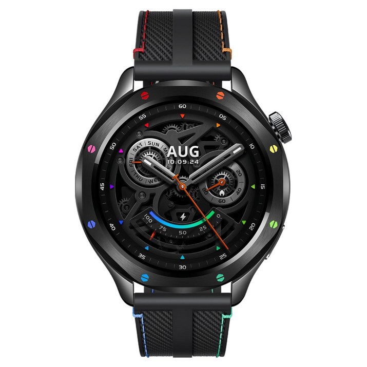 샤오미 스마트워치 S4, 레인보우, 36.322mm, GPS 블루투스