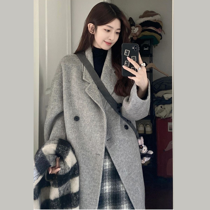 tbm 로브 울 데일리 롱코트