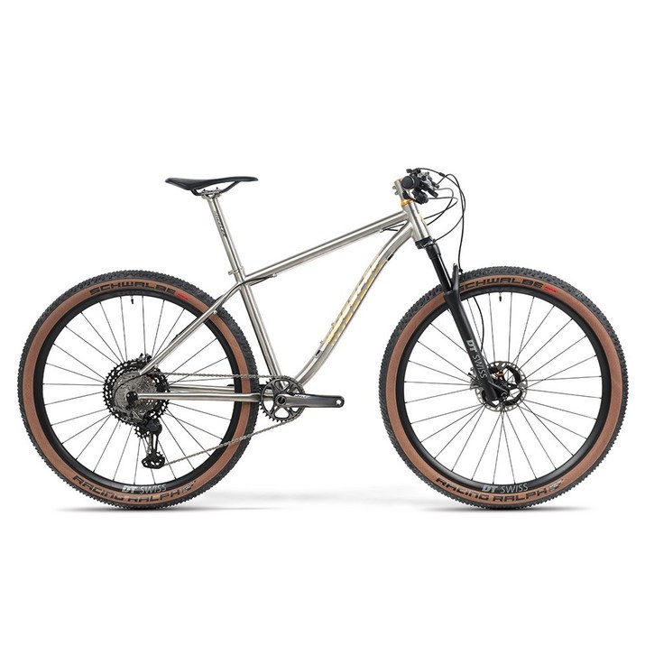 휠러 TITAN ULTIMATE 27.5 시마노 XTR 티타늄 MTB 자전거, 1개, 180cm, 무광/S