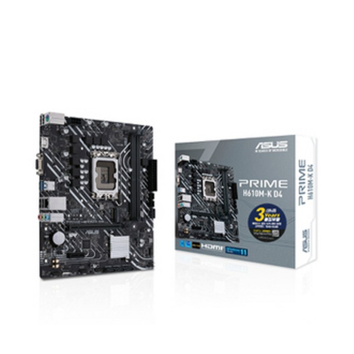 에이수스 PRIME H610MK D4 인텍앤컴퍼니