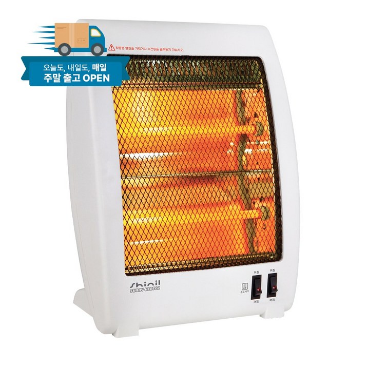 신일 순간발열 석영관 2단 전기 히터 SEH-W800S, SEH-W702WS