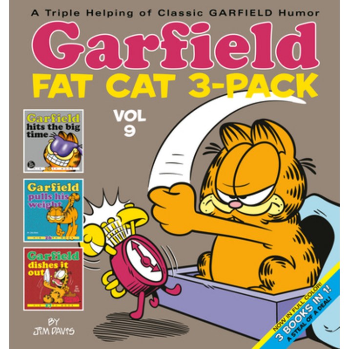 (영문도서) Garfield Fat-Cat 3-Pack #9, Paperback