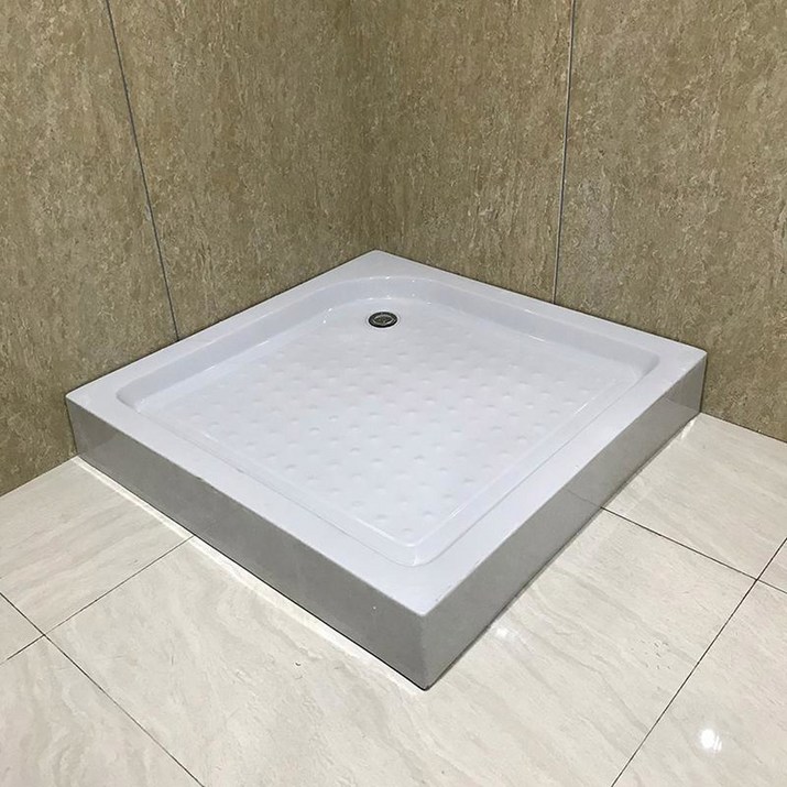 간이 샤워부스 바닥 시스템 샤워실 80x80x15
