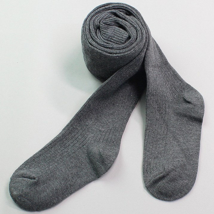 설레발 아동용 심플 골지 유발 타이즈