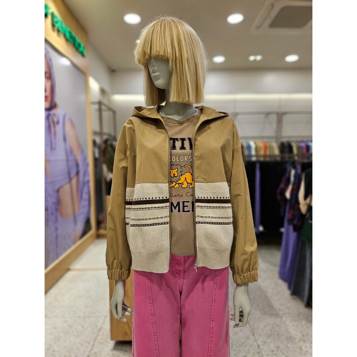 베네통 그린비 후드 점퍼 BAJPA8441