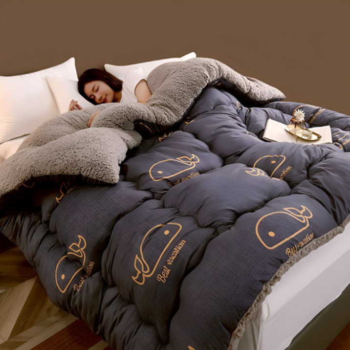 PCP 먼지없는 겨울 두꺼운 극세사 차렵이불 9컬러