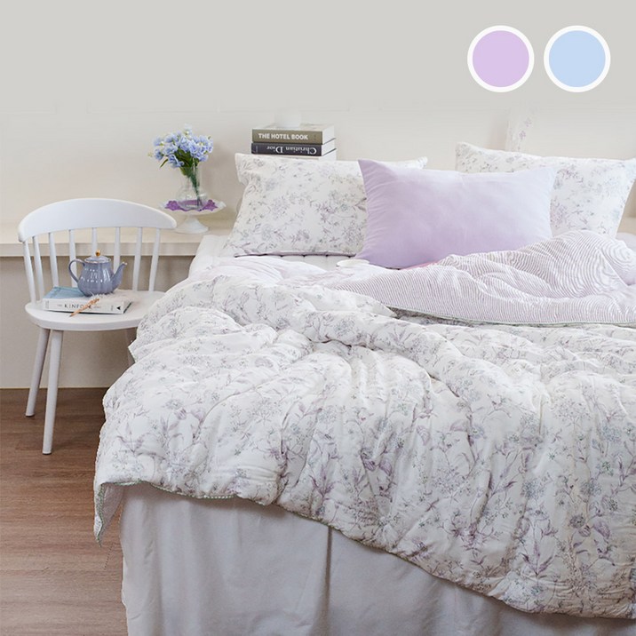 수젠하우스 위시풀 텐셀 모달 100% 차렵 이불 패드 베개커버 침구 세트