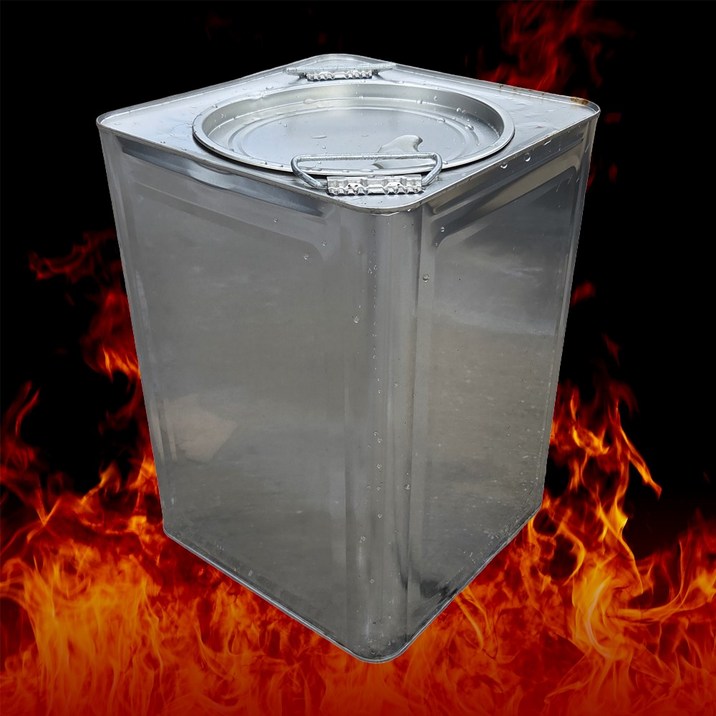 국산 고체연료 17L 대용량 캠핑 낚시 건설 공사현장 콘크리트 양생 화로 깡통난로 불멍