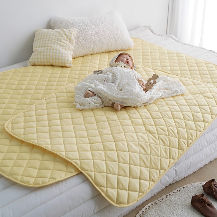 쁘리엘르 유아 파스텔 순면 방수 패드