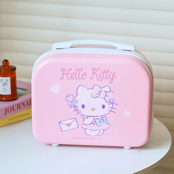 옐상 라이선스 정품 헬로키티 하드케이스 레디백 캐리어 기내용 미니 여행용 가방 4종