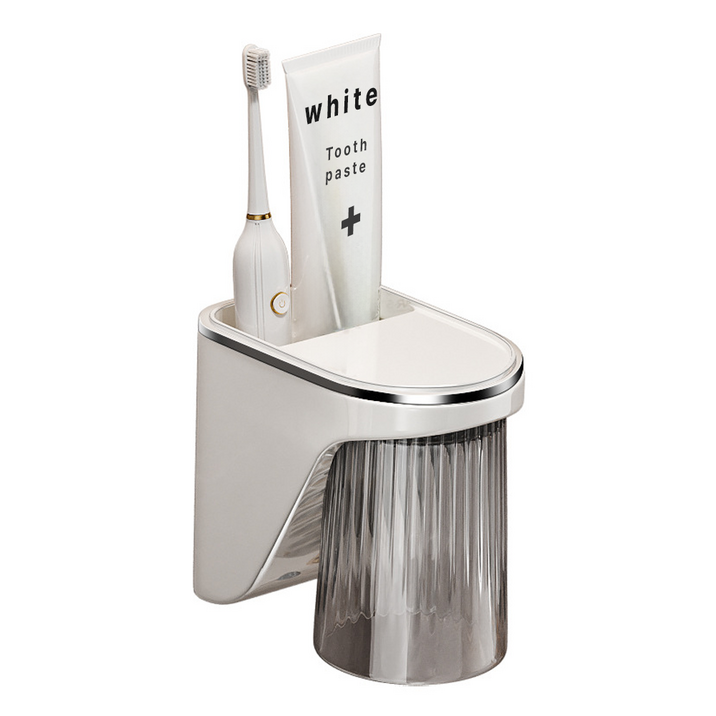 온트리 물빠짐 칫솔꽂이  양치컵 세트