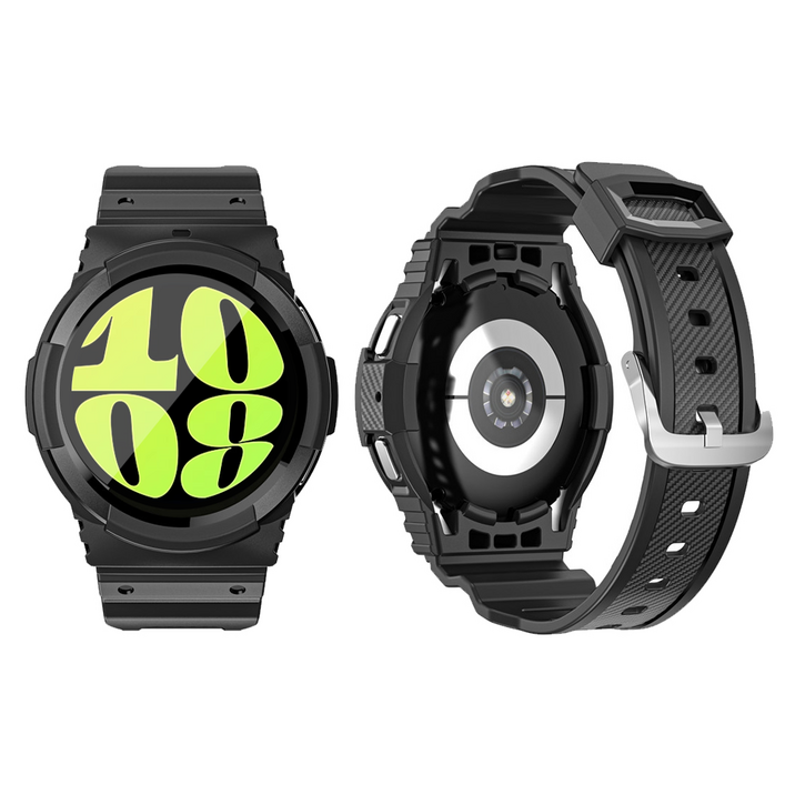 아야 갤럭시 워치 5 4 호환 스포츠 TPU 스트랩 케이스 일체형 40 44mm