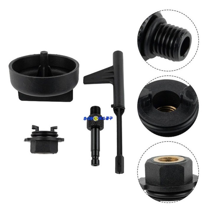 에스공구 벤츠 9단 미션오일교환공구세트 BENZ 9G 275.0 TRONIC 벤츠9단변속기오일교환아답터 4PCS SC9477B