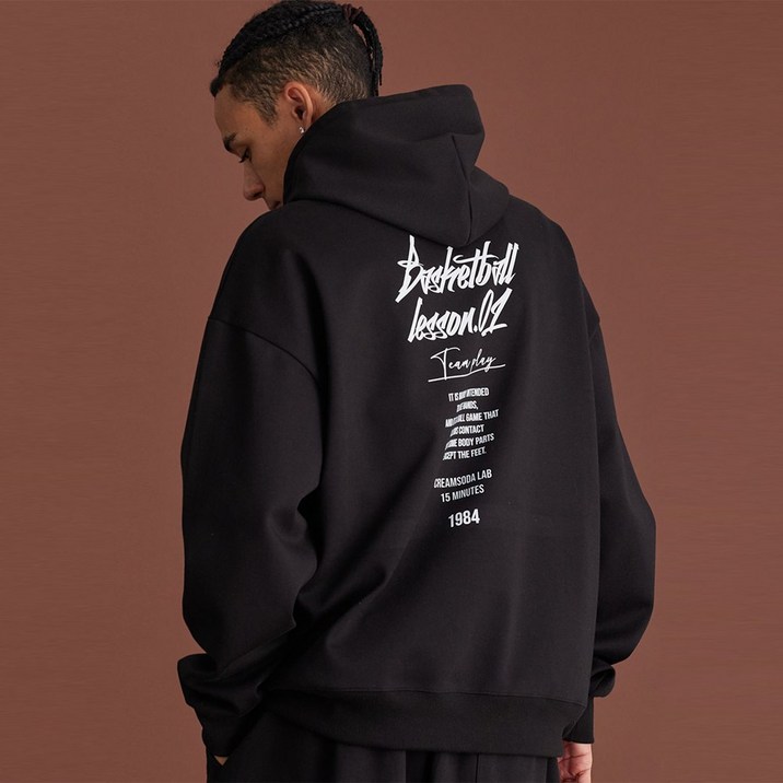 엘에이비 쿼터 팀플레이 후드티