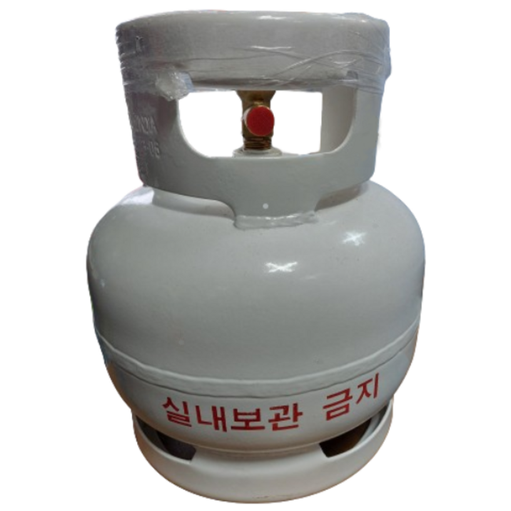 캠핑 LPG 가스통 3kg 해바라기 버너세트 가벼운 휴대용 캠핑용 야외용 난로 프로판, 1개