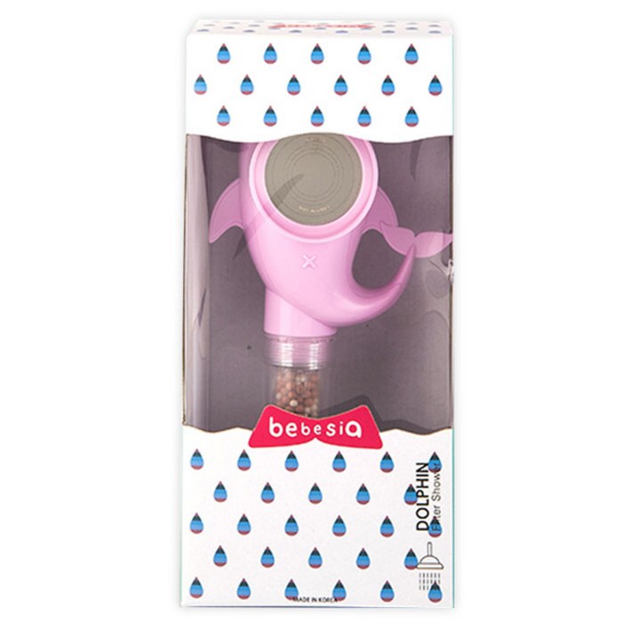 베베시아 돌고래 필터 샤워기
