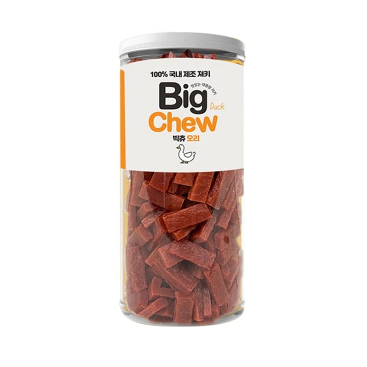강아지 빅츄 져키 1kg, 오리, 1개 강아지 빅츄 져키 1kg, 오리, 1개