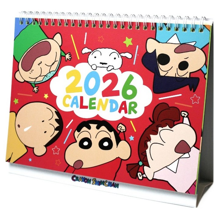 짱구 2026 데스크 캘린더 가로 짱구 2026 데스크 캘린더 가로