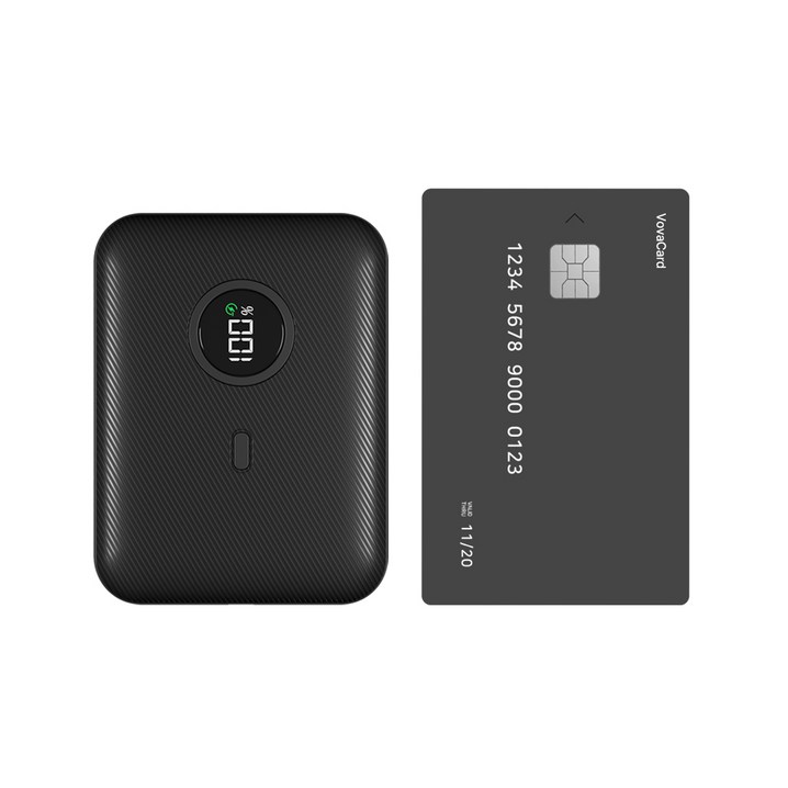 보바 고속충전 미니 보조배터리 10000mAh 22.5W VA110, 블랙, VA110
