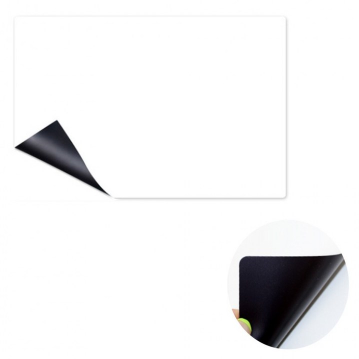 아르벤 철제 탈부착 메모 자석보드 패드 화이트보드 900X600, 상세페이지 참조