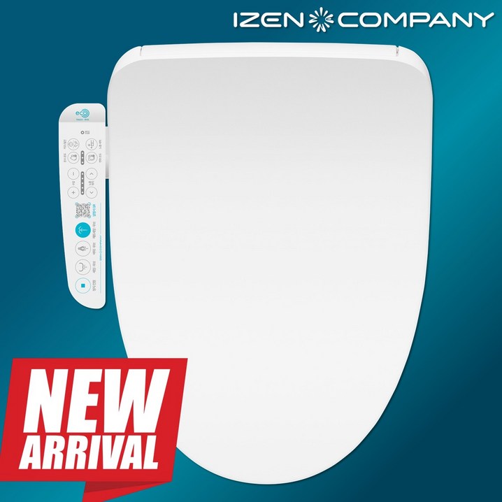 아이젠 원터치 자동세척 에코 비데 건조X, 본체IPX5, 컨트롤IPX7, 풀스테인리스노즐, 고객직접설치, 아이젠 에코 비데